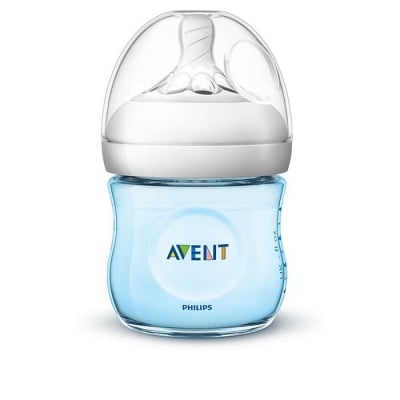 PHILIPS AVENT Шише за хранене Natural 125 мл. PP - лимитирана серия синьо