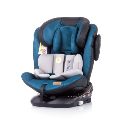 CHIPOLINO Стол за кола (0-36кг.) Туист 360 IsoFix - океан