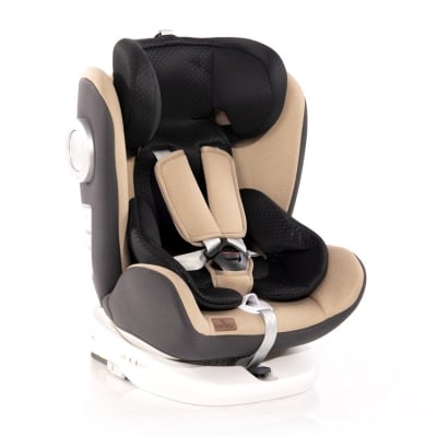 LORELLI Стол за кола LUSSO SPS Isofix (0-36кг.) - Beige&Black