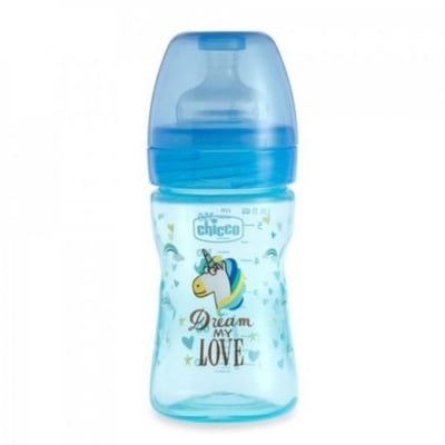 CHICCO Шише WB Fantastic Love 150мл. силикон