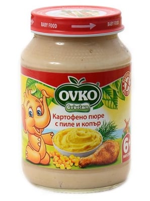 OVKO Картофено пюре с пиле и к