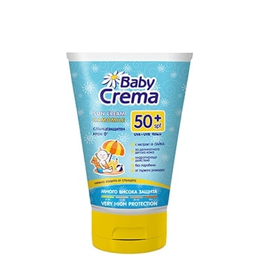 BABY CREMA Слънцезащитен крем SPF 50+ 100мл.