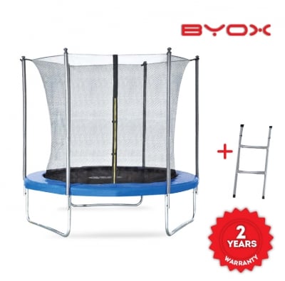 BYOX Батут с вътрешна мрежа 8FT - 244 см