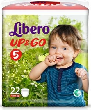 LIBERO 5 Гащи (10-14кг.) 22 бр