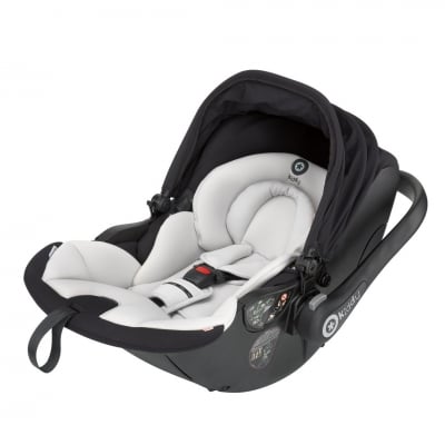 KIDDY Стол за кола Evo Lunafix с включена Изофикс база (0-13кг.) сив