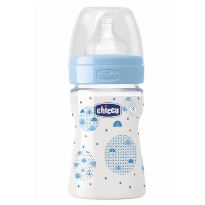 CHICCO Шише ПП силиконов бибер