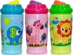 LORELLI Спортна бутилка SWIPEY SIPPER WITH STRAW ZOO 300мл.