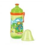 NUBY Неразливаща чаша с повдигащ връх и капак 360ml