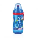 NUBY Неразливаща чаша с повдигащ връх и капак 360ml