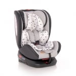 LORELLI Автостол Nebula (0-36кг.) IsoFix Rotation - Grey Crowns