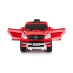 CHIPOLINO Електрически джип Mercedes ML 350 с меки гуми - червен