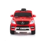 CHIPOLINO Електрически джип Mercedes ML 350 с меки гуми - червен