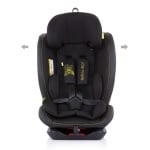 CHIPOLINO Столче за кола (0-36кг.) Техно 360 IsoFix - карбон