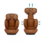 MAXI COSI Стол за кола (15-36кг.) Rodifix Airprotect -  Authentic Cognac