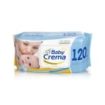 BABY CREMA Мокри кърпи с лайка 120 броя