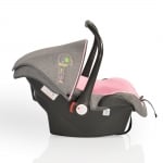 MONI Столче за кола Babytravel (0-13кг.) - розов/бежов