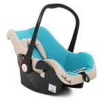 MONI Столче за кола Babytravel (0-13кг.) тюркоаз/бежово