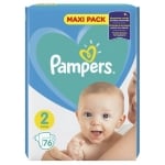 PAMPERS Active Baby 2 Пелени (4-8кг.) 76 броя